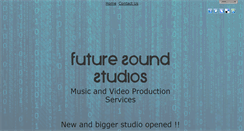 Desktop Screenshot of futuresoundstudios.com